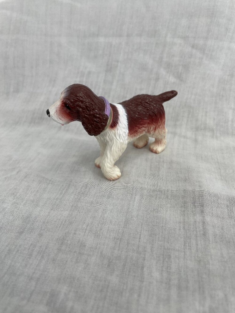 Vintage Dog Figurine with Spring Neck